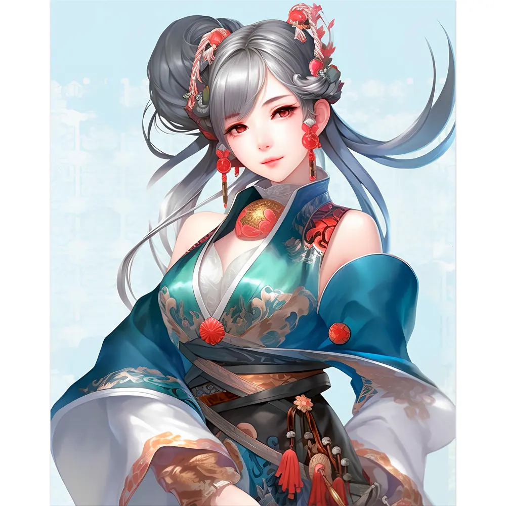 Канвас Постер-лайн Аниме 40x50 см STLM-2127865