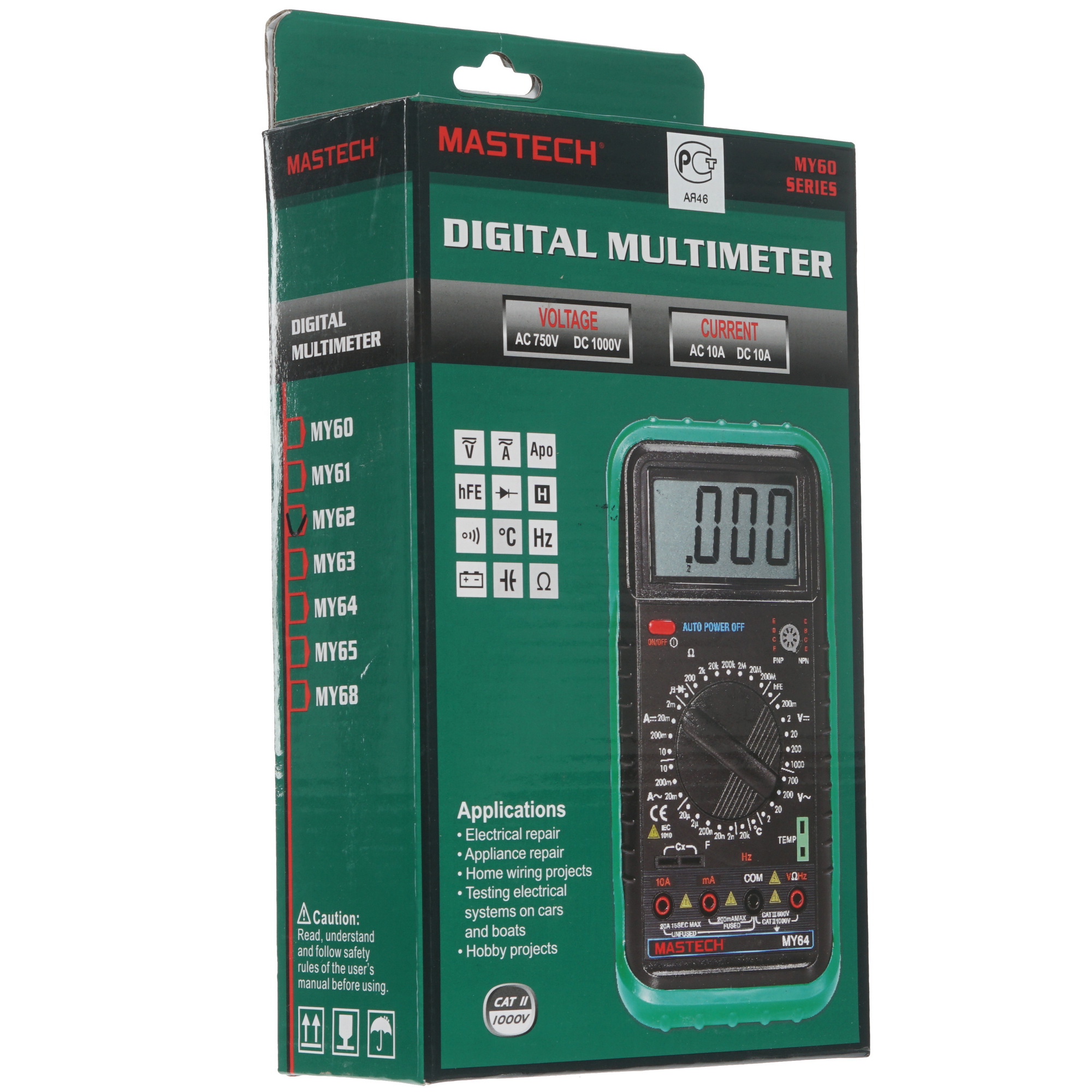 Мультиметр Mastech MY62 1063809 STDN-0052710 - Вид №5