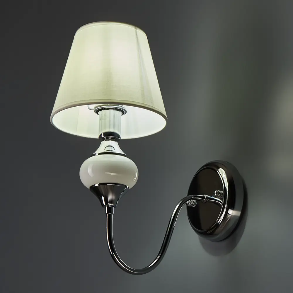 Бра Arte Lamp Hazel, цвет хром/белый 82717055 STLM-2116630  - Вид №1