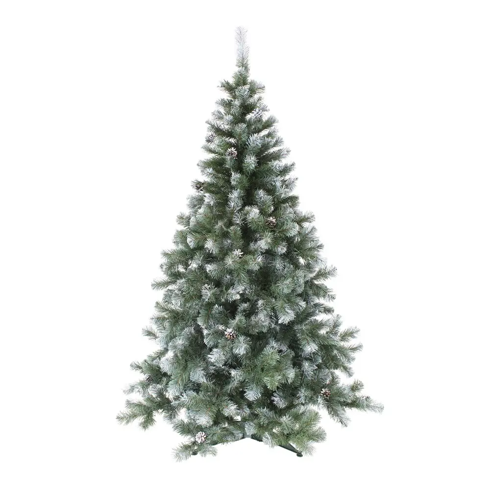 Ель новогодняя искусственная Альпийская заснеженная 210 см MOROZCO STLM-2029750