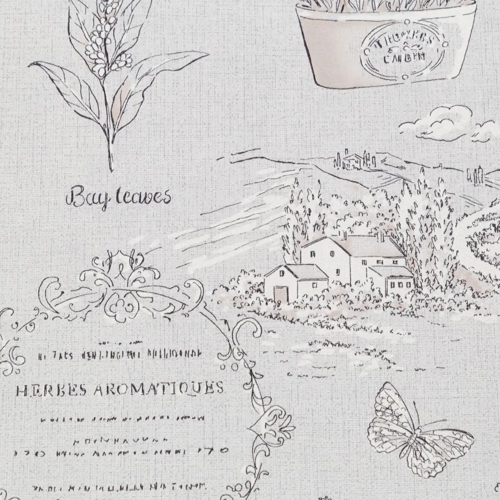 Обои флизелиновые Palitra Home Aromatique серые с текстурой тиснения 89392989 STLM-1427837 - Вид №2