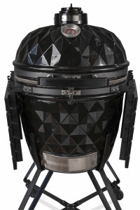 90833891 Гриль керамический черный XL керамика 30 мм 65x65x125 см STLM-0404877 DIAMOND EGG