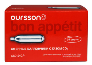 9185264 Газовый баллон для сифонов Oursson OS0124CP/SS