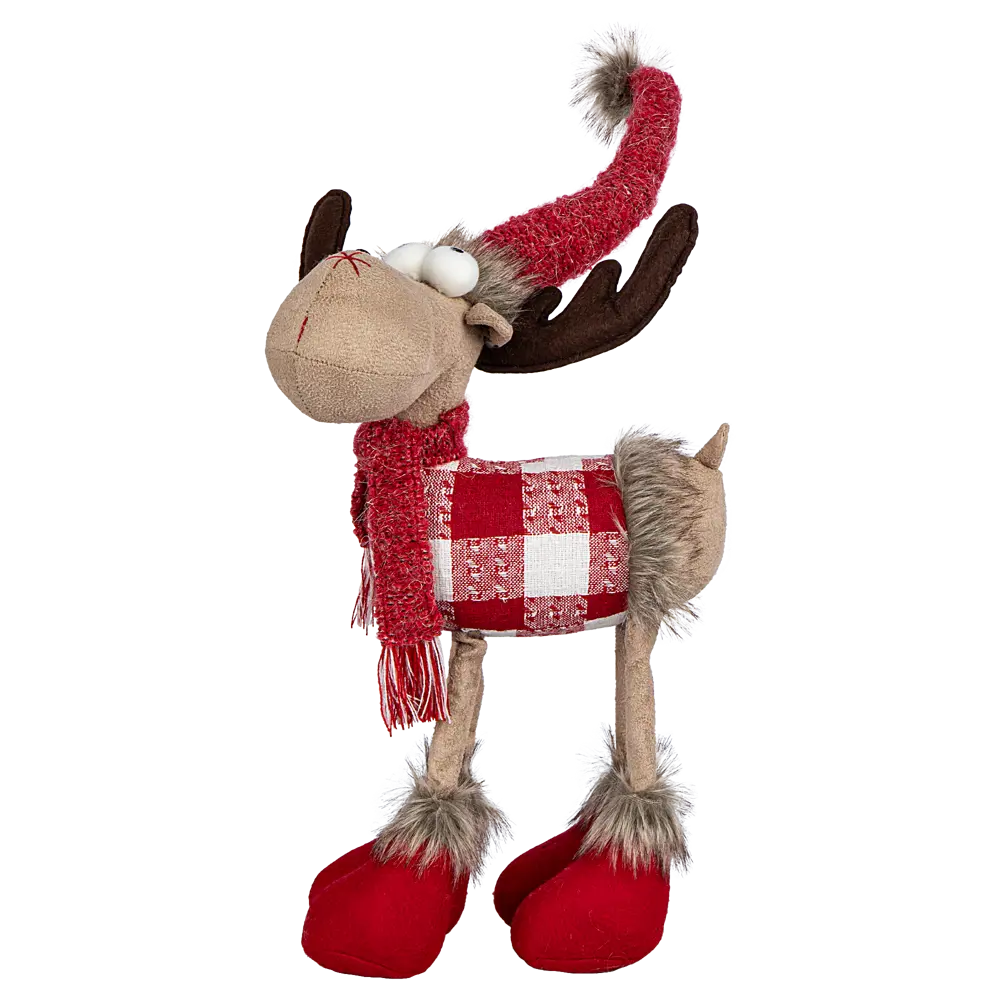 89368891 Декоративная фигура Олень на 4 ногах 40 см красная STLM-1350013 Santreyd  - Вид №3