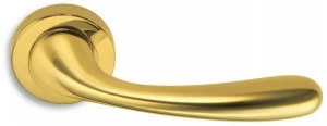 Ento Ручка из латуни на розетке Ilex 6005