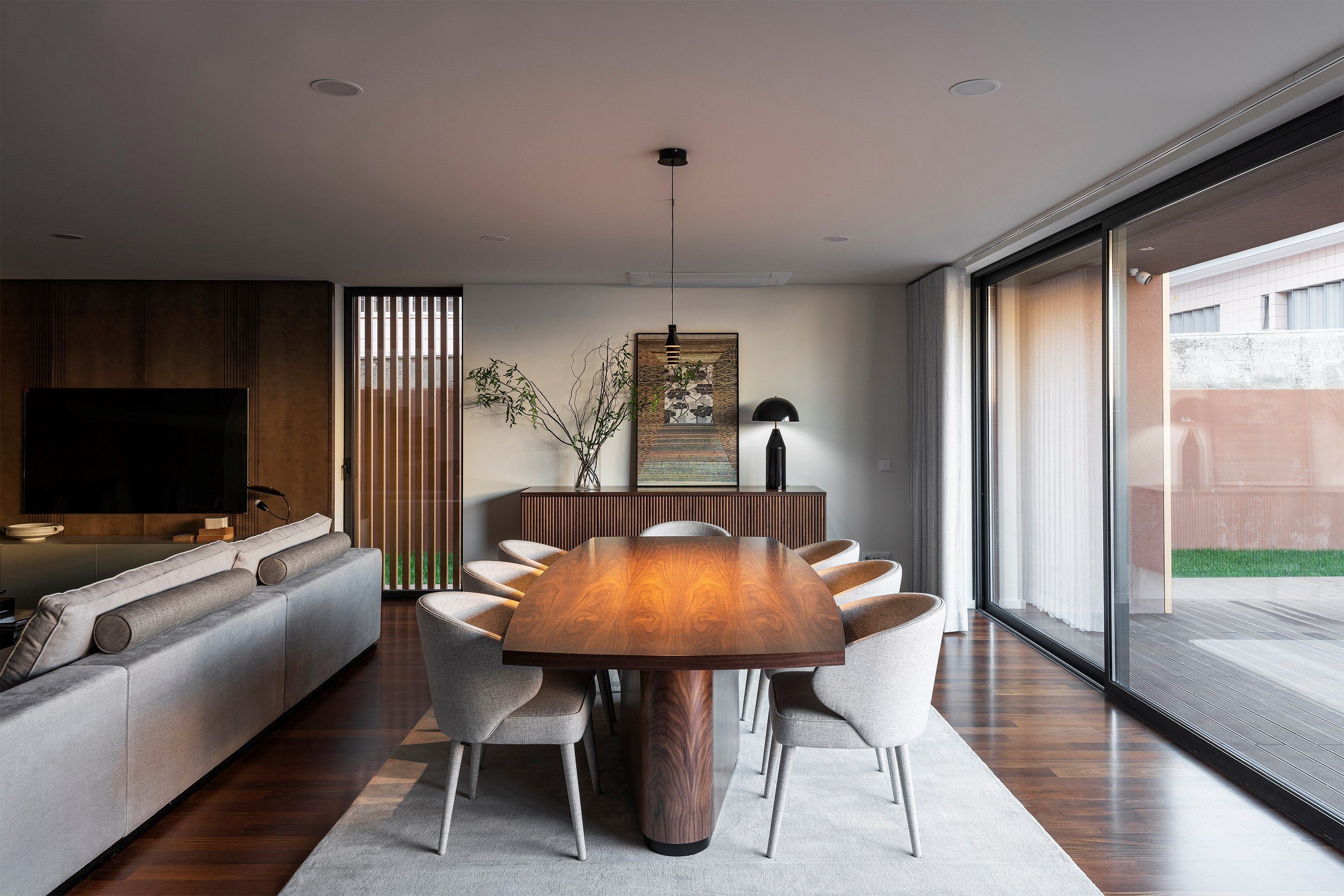 Прямоугольный обеденный стол из дуба Stylish Club Elea ARCH-00002523 - Вид №15