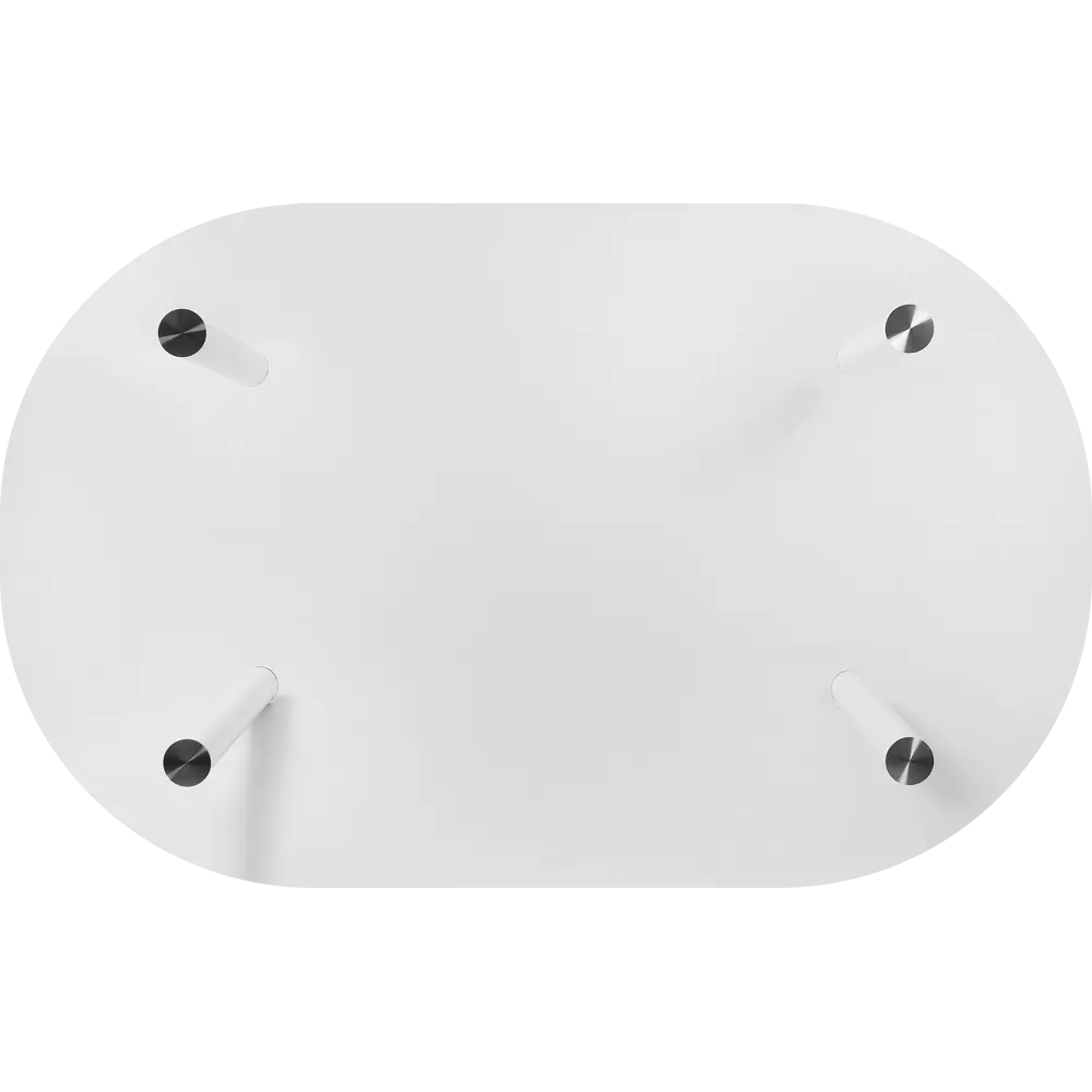 Стол кухонный Delinia Тулуза 119x75 см овал стекло цвет белый STLM-2189314 - Вид №2