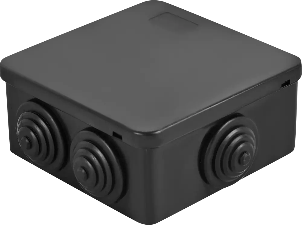 Распределительная коробка Lexman открытого типа 100×100×55 мм 88460775