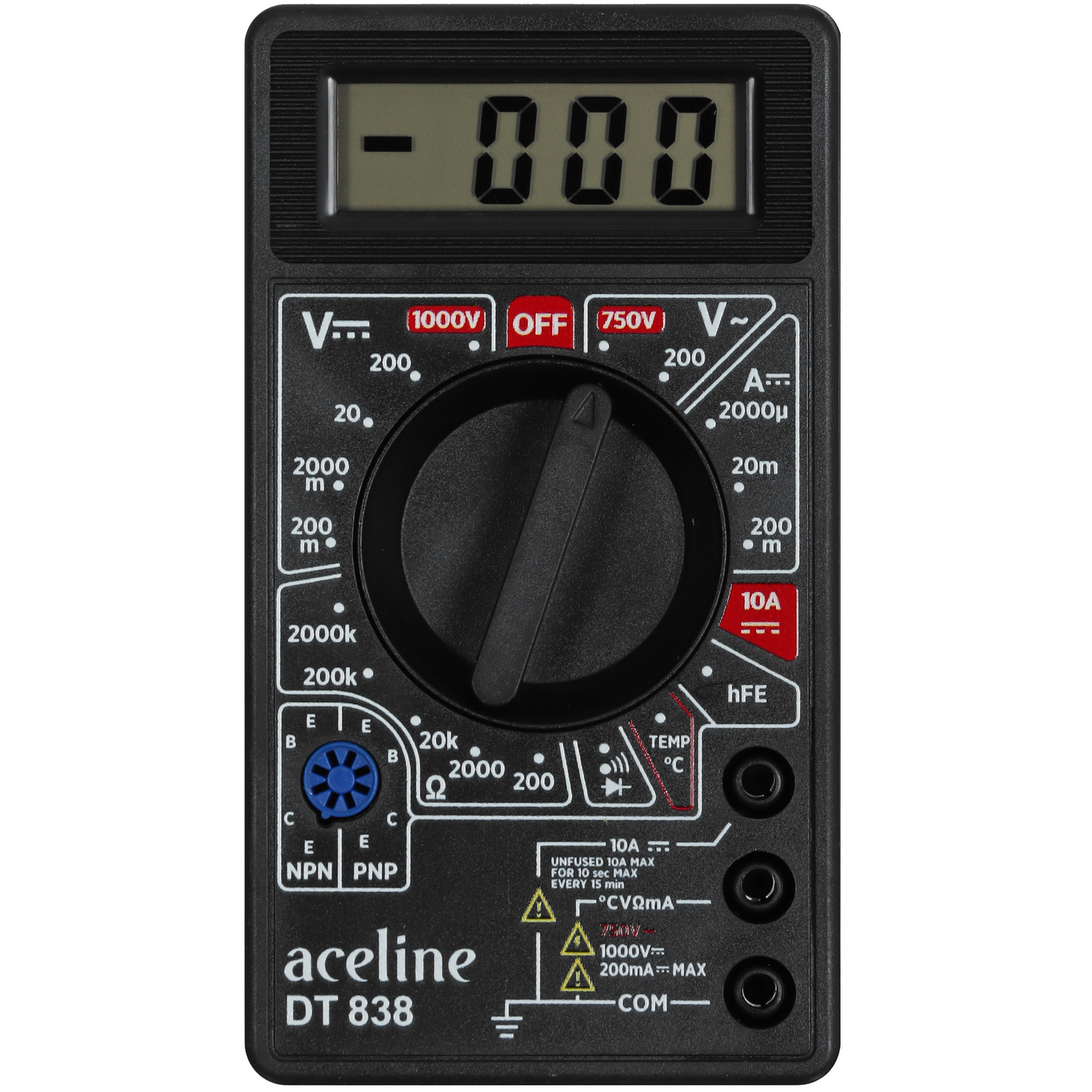 Мультиметр Aceline DT 838 5424839 STDN-0036790