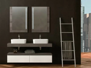 LEGNOBAGNO Двойная модульная тумба под умывальник Urban
