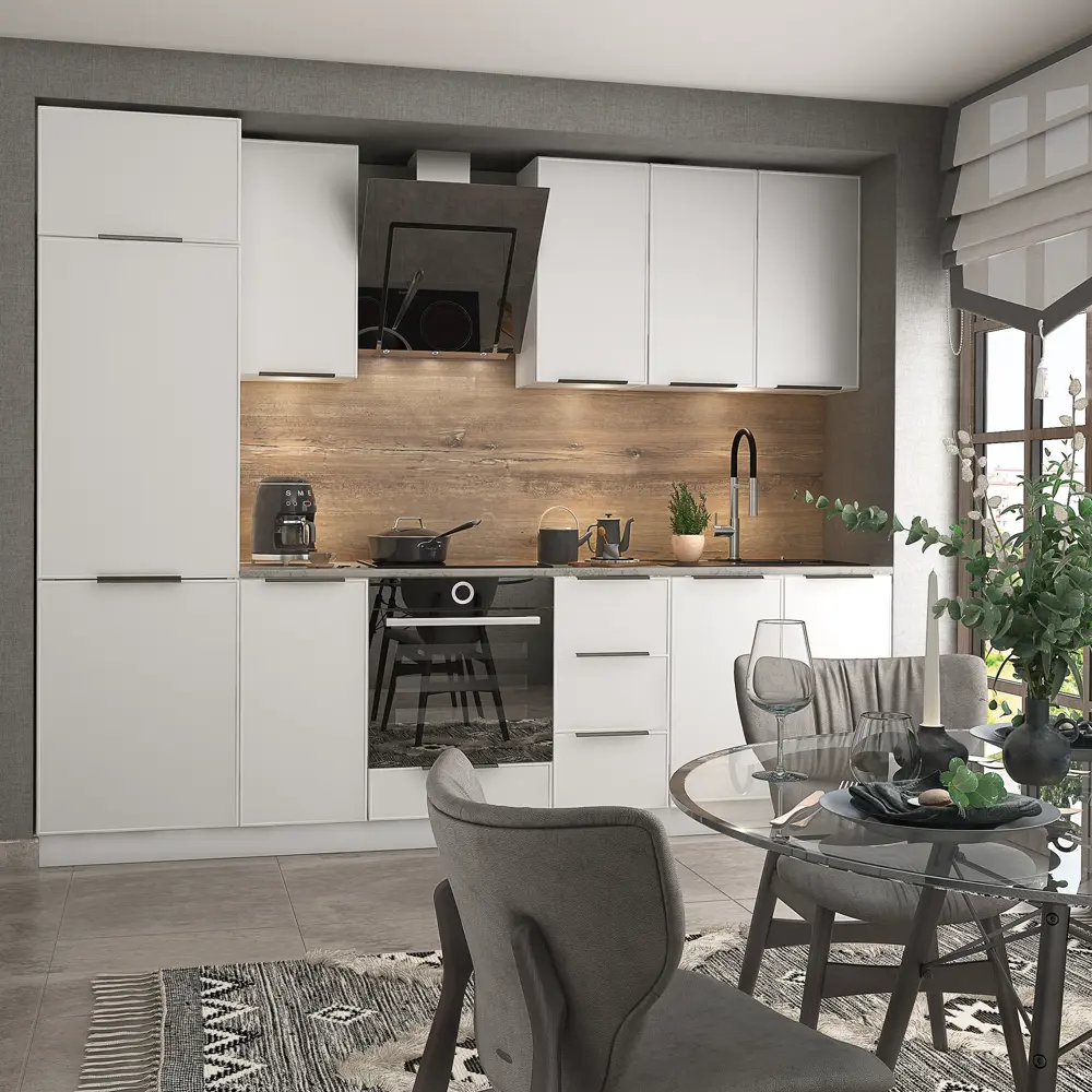 Фасад Delinia ID Инта: белая классика для элегантной кухни 89340159 STLM-1461415 - Вид №4
