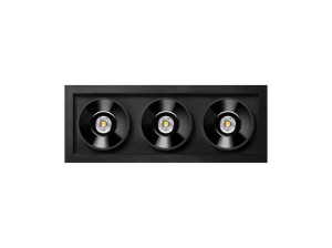 Несколько алюминиевых светодиодных утопленных прожекторов