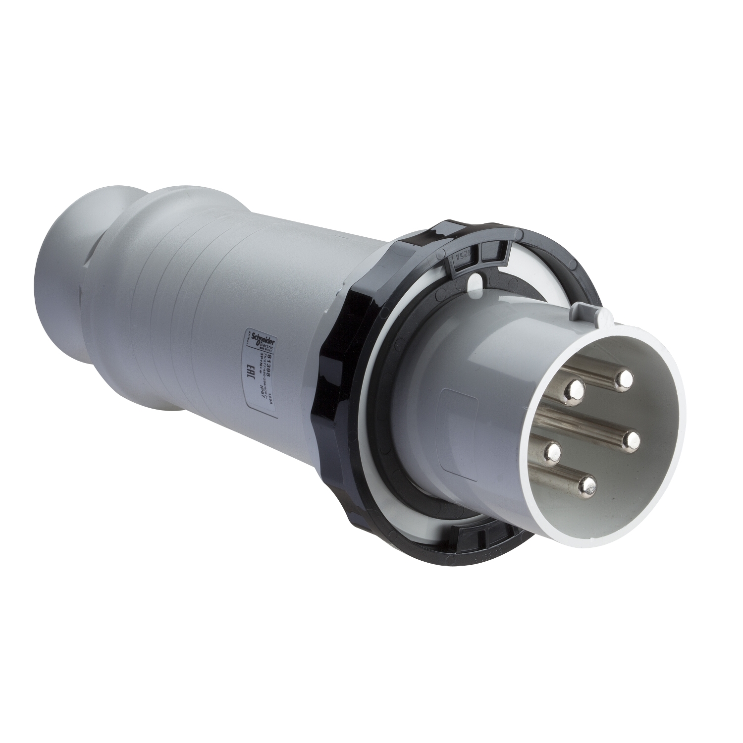 81386 КАБ. ВИЛКА, 63A 5P 500V IP67 Schneider Electric PratiKa 