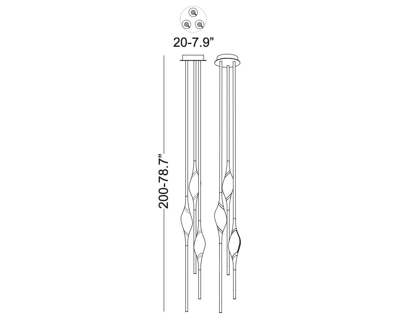 Кристалл светодиодный потолочный светильник Il Pezzo Mancante кусок 12 ARCH-00122747 - Вид №20