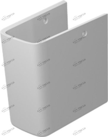 0858410000 Полупьедестал для раковины овальная Duravit ME BY STARCK