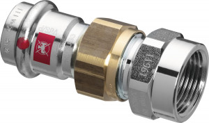 Viega Соединительный элемент резьбовой разъемный Prestabo 1162 (643454)