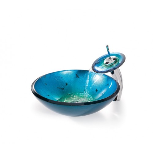 C-GV204-19mm-KGW1700 Накладная раковина на столешницу  прямоугольная Krausru  - Вид №13