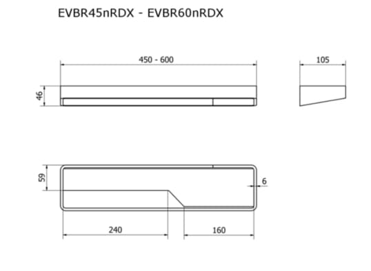 Держатель для полотенец / полка для ванной комнаты с порошковым покрытием EVER Life Design Brunt ARCH-00105081 - Вид №9