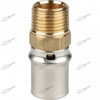 Муфта переходная STOUT 20х1/2" НР под пресс SFP0001001220