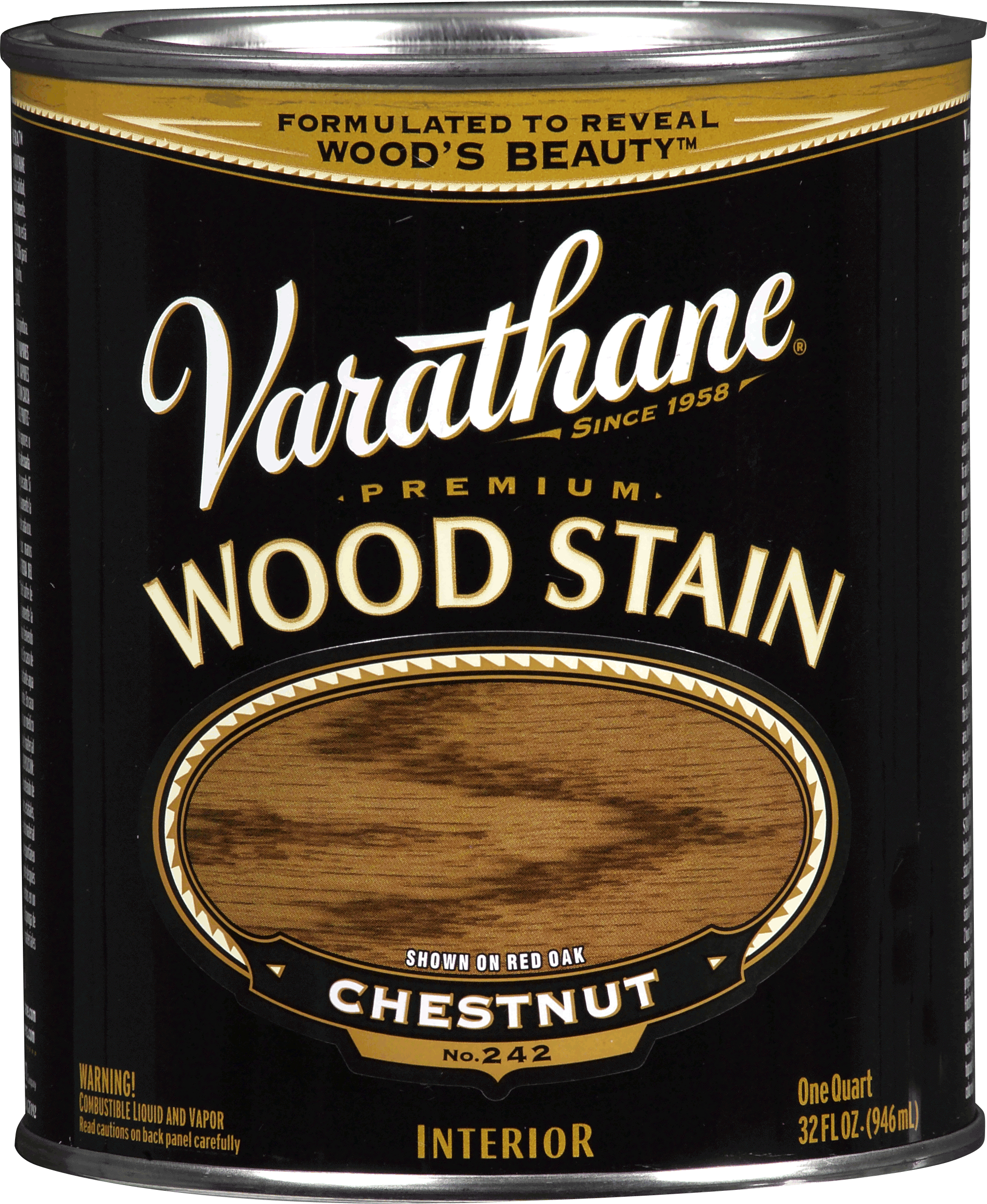 90223547 Масло Wood Stain тонирующее прозрачное цвет каштан 0.946 л STLM-0138211 VARATHANE