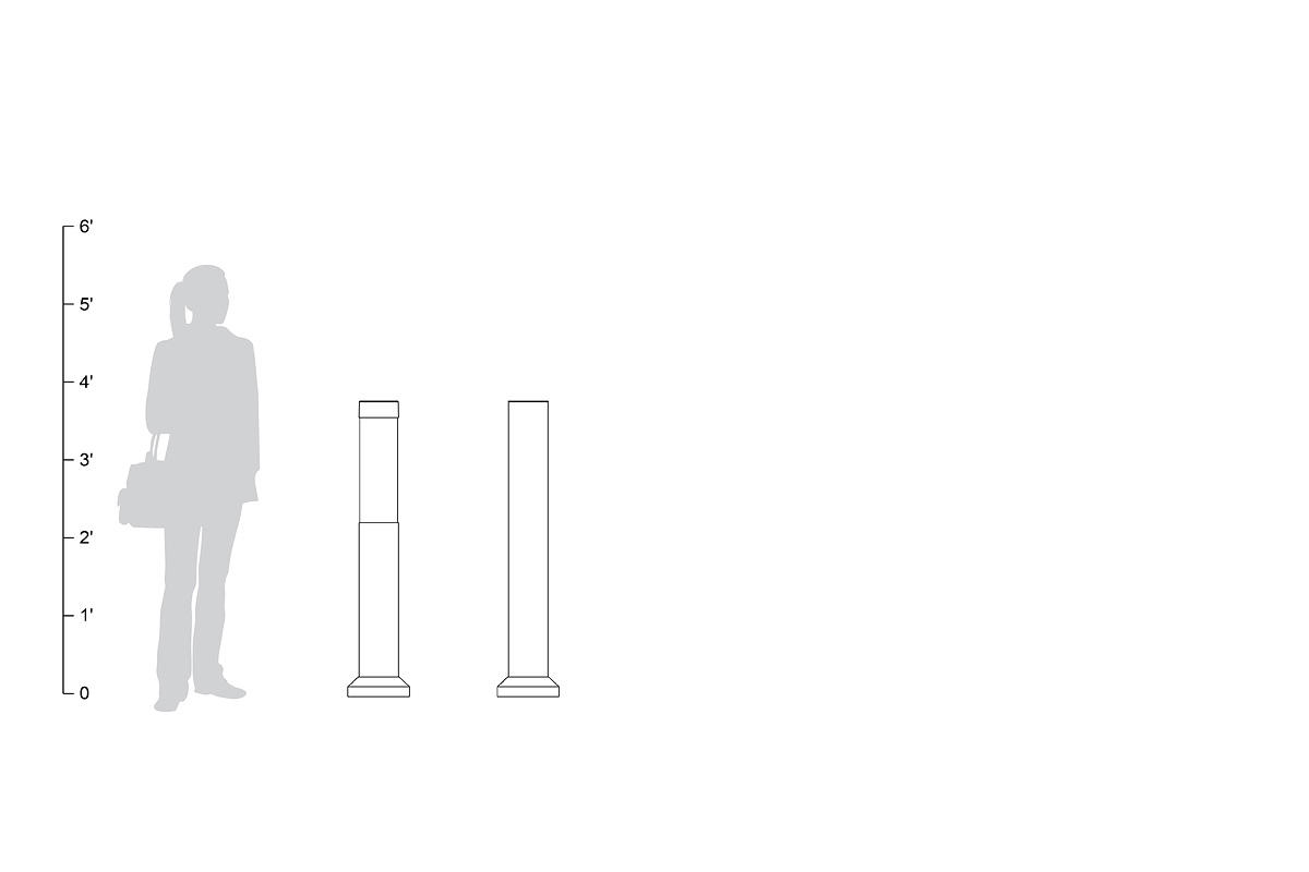 FSRT245 Столбик световой колонны  Forms-surfaces  - Вид №48