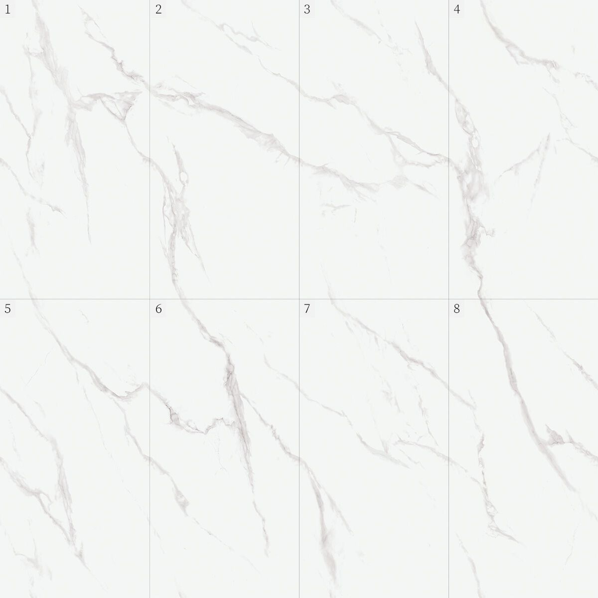 Пол / керамогранит с мраморным эффектом GANI MARBLE TILES STATUARIO CALACATTA ARCH-00012042 - Вид №3