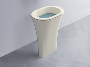 AMLA65-TL+AMPILO-PL+AMCOLO-TL Раковина Amedeo Ovale отдельностоящая cielo Enjoy + Amedeo