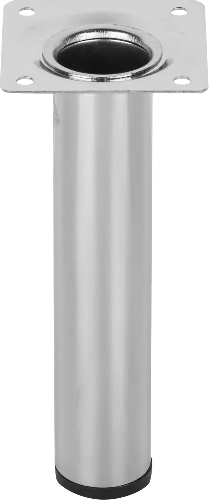 LARVIJ | Стальная мебельная опора круглой формы с хромированным покрытием 13761706