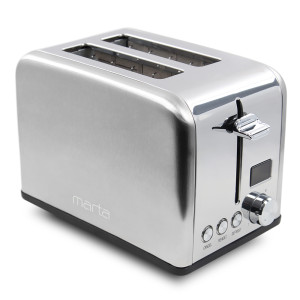 9033604 Тостер Marta MT-TS1727A серебристый