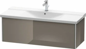 XS408308989 Тумбочка подвесная XSquare #XS4083 1210 x 473 мм Фланелево-серый глянцевый лак