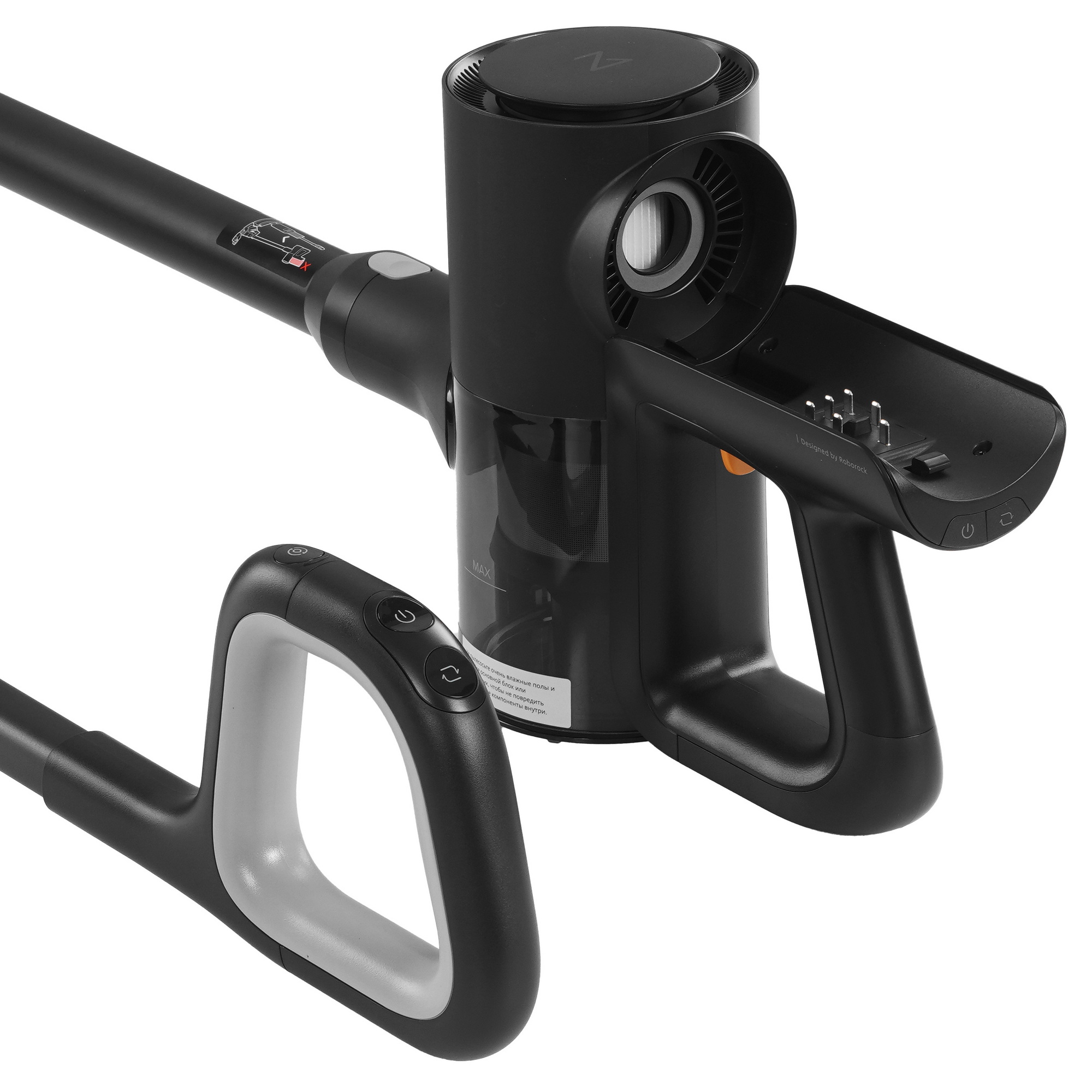 5619488 Моющий пылесос  вертикальный  Roborock F25 ACE Combo  черный STDN-0062939 - Вид №5