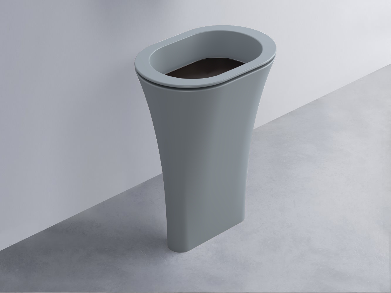 AMLA65-BR+AMPILO-LV+AMCOLO-BR Раковина Amedeo Ovale отдельностоящая cielo Enjoy + Amedeo Ceramica Cielo