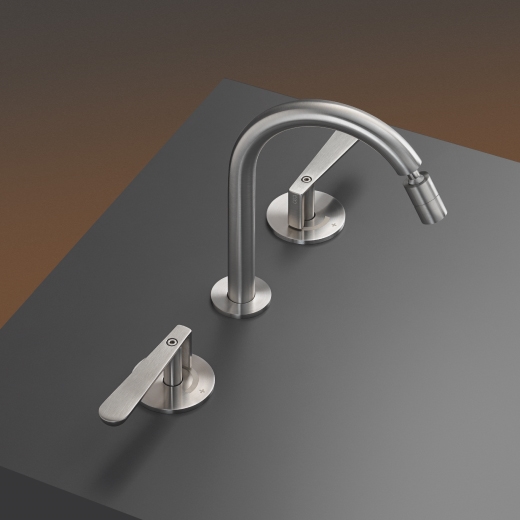 три отверстие смеситель с регулируемым носиком Н. 160 мм  LTZ12 CEADESIGN  - Вид №1