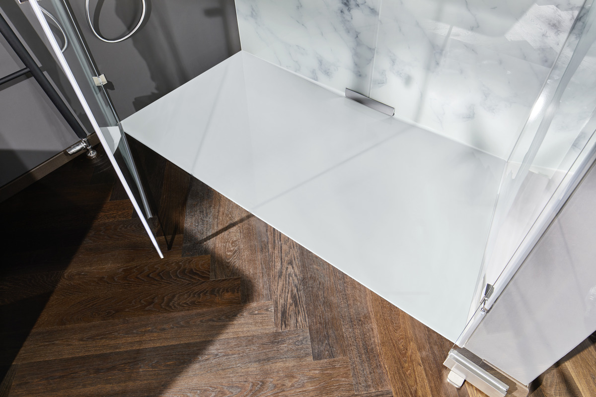 Душевой поддон KALDEWEI Сталь эмалированная 896-1 258 альпийский белый матовый 896-1258 - Вид №7