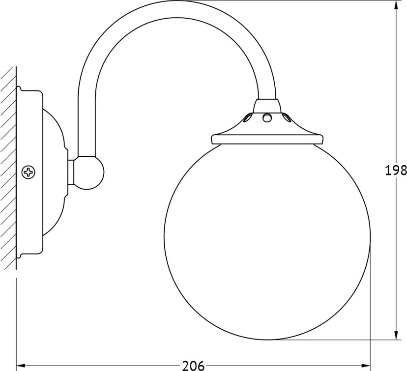 STI 126 Светильник 40W 3SC STILMAR CHROME/GOLD Treesseci 3SC - Вид №1