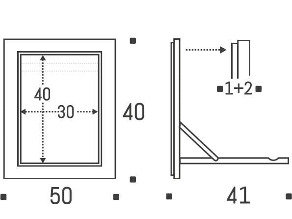 Крытая стойка для велосипедов из фанеры AMBIVALENZ Fläpps Velohäng 50x40-1 ARCH-00138533 - Вид №8