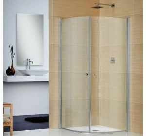 Duka Душевая кабина угловая стеклянная Vertica - con soli profili verticali Gr2