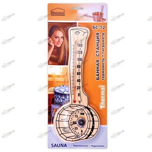 Банная станция с гигрометром  БС-12 Santreyd 2774