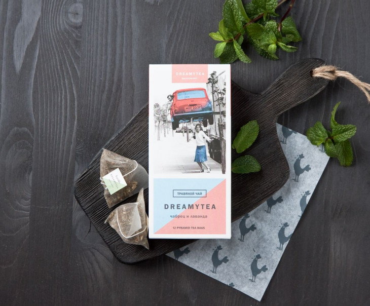 7975 Травяной чай "DREAMYTEA" Чабрец и лаванда Вкусляндия  - Вид №1