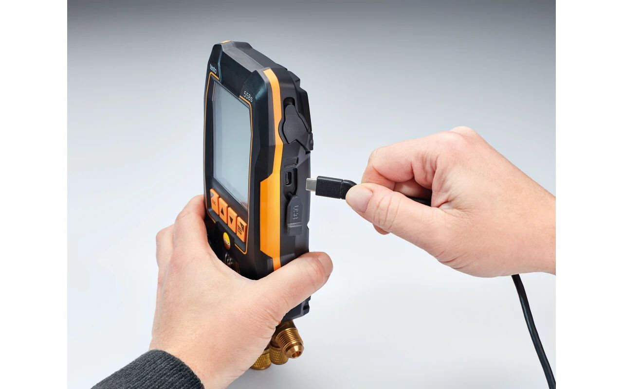 Smart Digital Manifold с беспроводными вакуумными и температурными зондами Testo TESTO 558S KIT SMART VUOTO ARCH-00115468 - Вид №7