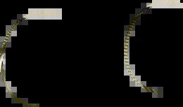 Запорная пластина 54661 727 Gessi Venti20 ЛАТУНЬ МАТОВАЯ PVD