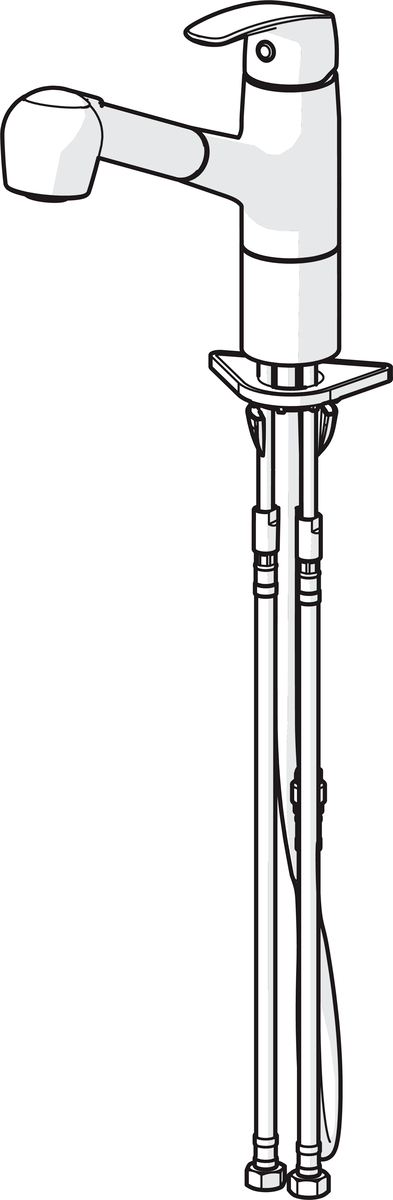 Oras 1032F Смеситель для кухни 1032F Safira Хром  - Вид №2