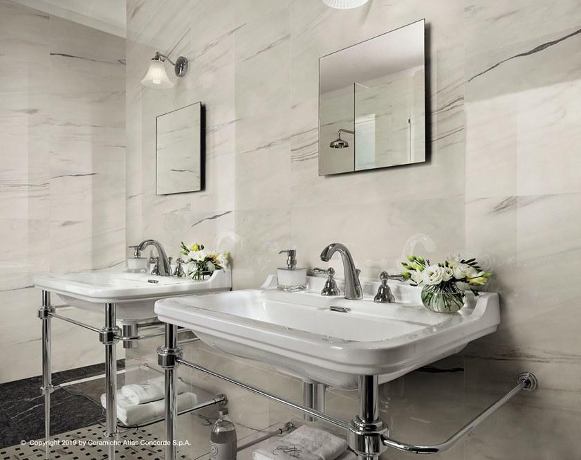 Atlas Concorde Белая плитка для стен с эффектом мрамора Marvel dream sun-id-1460935 - Вид №62