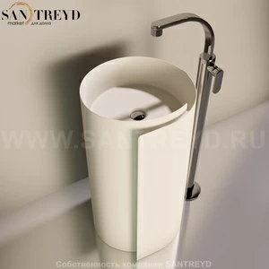 MR44C9003 Напольная раковина стоящая круглая Ceramica Flaminia Roll