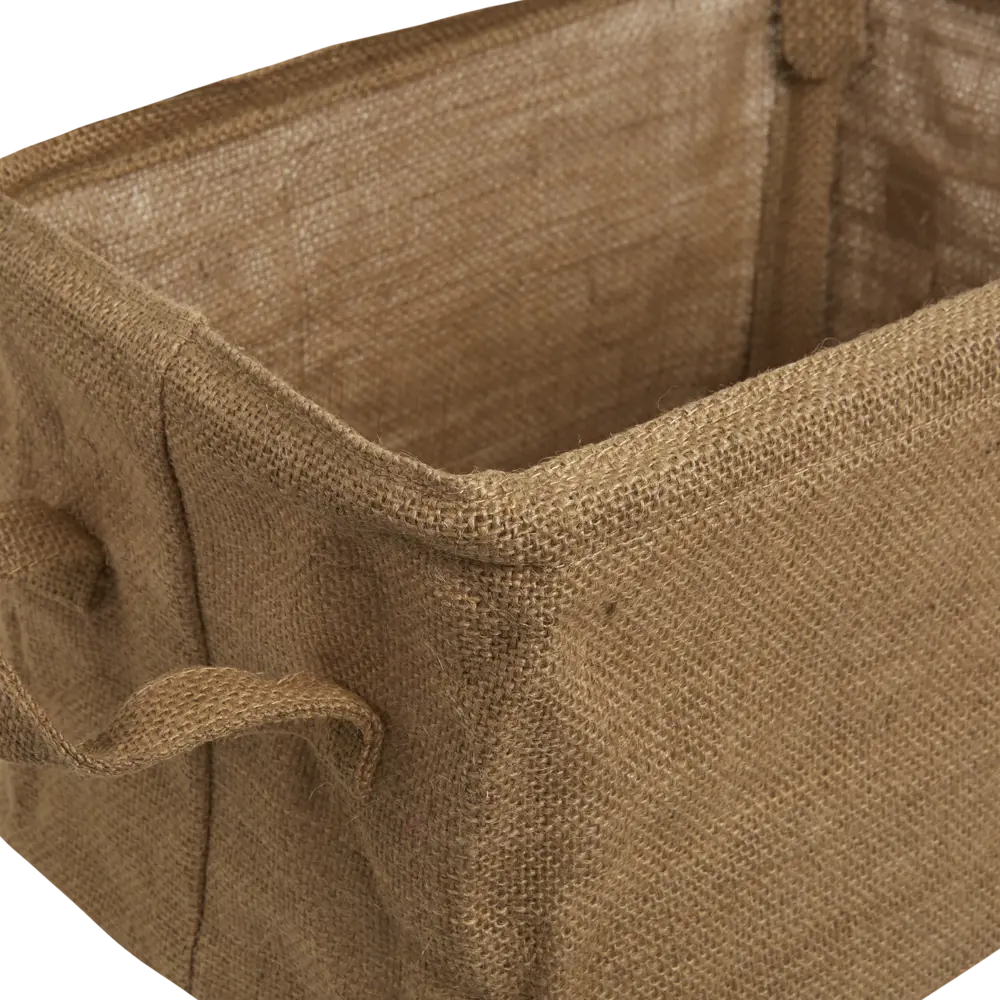 Ящик Kub TD669, 350x250x230 мм, 20 л, джут, цвет соломенный STORIDEA STLM-2185439 - Вид №3