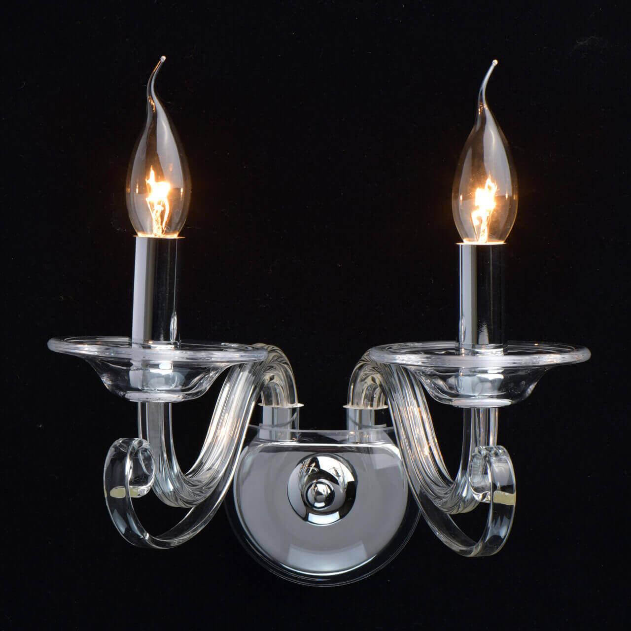Бра настенное хром MW-Light "Элла" 483023402 MW-LIGHT СВЕЧА 00-3931509 Хром  - Вид №2
