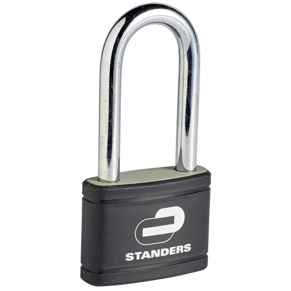Замок навесной Standers с длинной дужкой 67x50 мм чугун 82247267 STLM-2096925 