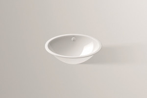 2101000401 Встраиваемая раковина, eb.o525, белая, противомикробное Alape серия O