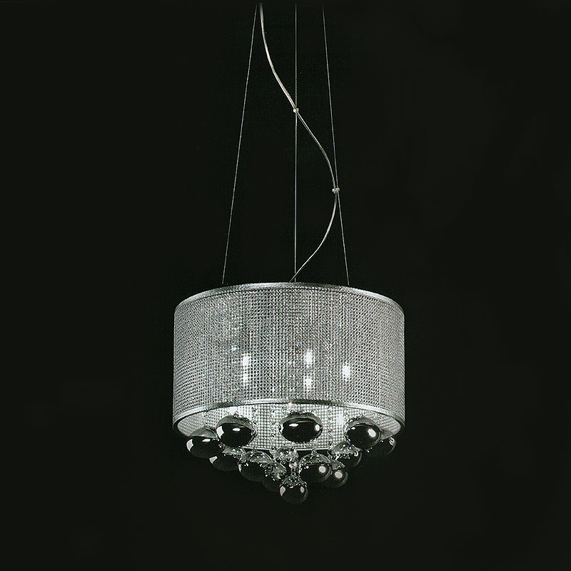 Подвесной светильник Andromeda 8 от Delight Collection хром круглый P0173-05C DELIGHT COLLECTION ДИЗАЙНЕРСКИЕ 243617 Хром  - Вид №1