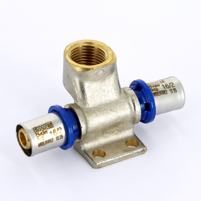 Водорозетка пресс-В проходная EMMETI 16х1/2"х16 28101620 - Вид №3